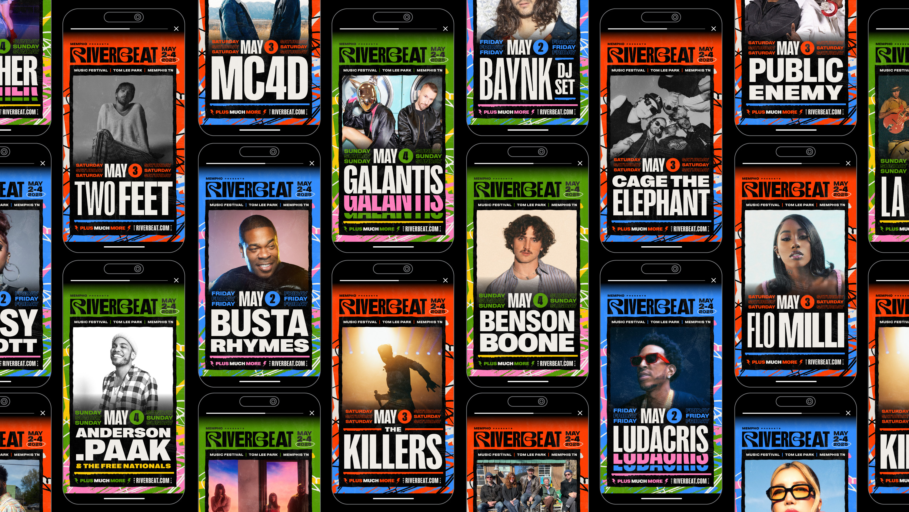 RiverBeat Social Campaign 2025